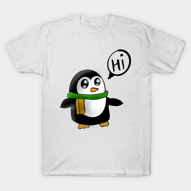 Cute Penguin T-Shirt by Joker & Angel